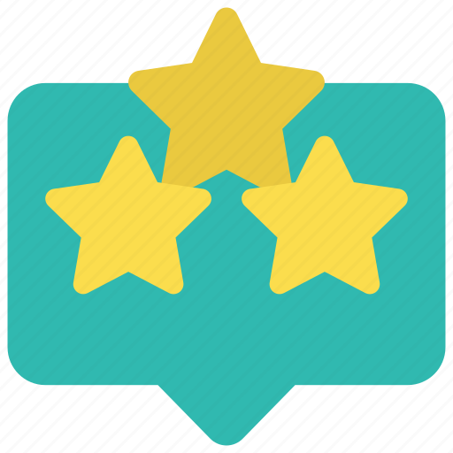 Review, message, communicate, messaging, reviews, stars icon - Download on Iconfinder