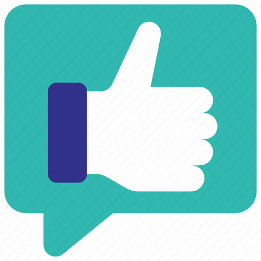 Thumbs, up, message, communicate, messaging, like, upvote icon - Download on Iconfinder