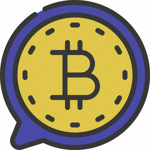 Cryptocurrency, message, communicate, messaging, bitcoin, crypto icon - Download on Iconfinder