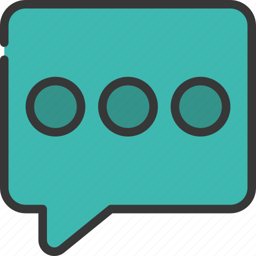 Dots, message, communicate, messaging, typing icon - Download on Iconfinder
