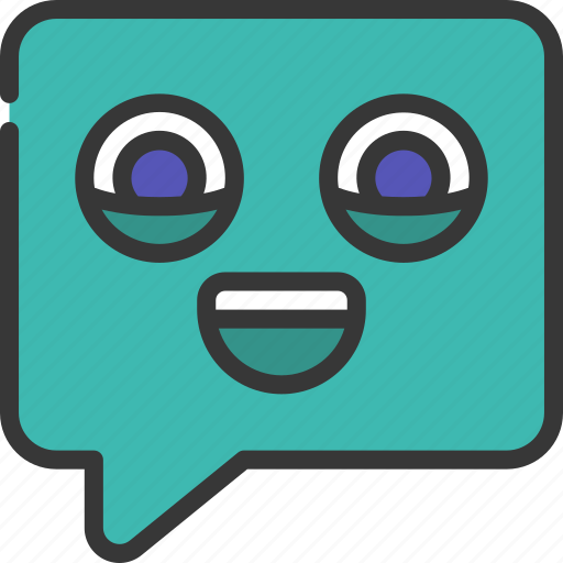 Happy, message, communicate, messaging, happiness icon - Download on Iconfinder
