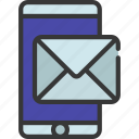 mobile, mail, communicate, messaging, email, chat 