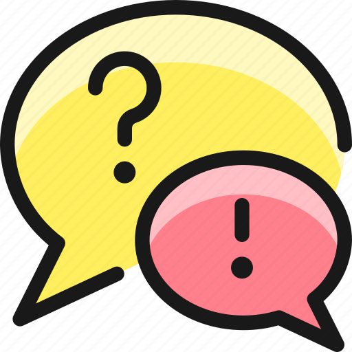 Warning, question, conversation icon - Download on Iconfinder
