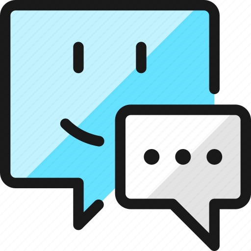 Conversation, smile, type icon - Download on Iconfinder
