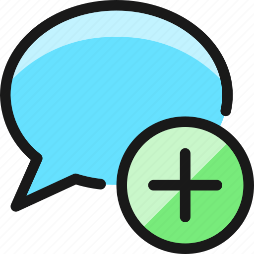 Messages, bubble, add icon - Download on Iconfinder
