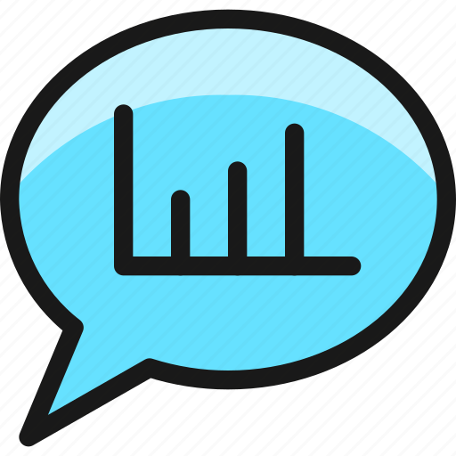 Messages, bubble, graph icon - Download on Iconfinder