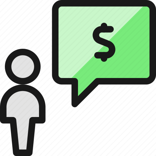 Messages, people, user, dollar icon - Download on Iconfinder