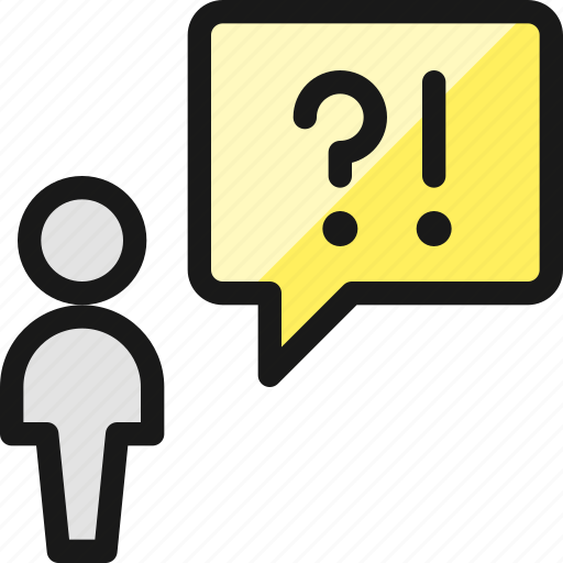 Messages, people, user, question, exclamation icon - Download on Iconfinder