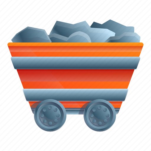 Cart, metallurgy, minning, nature, technology icon - Download on Iconfinder