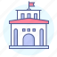 bank, building, government, hall, library, municipal, public 