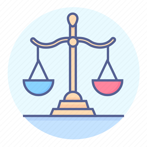 Court, jurisprudence, justice, law, legislation, scales, scales of justice icon - Download on Iconfinder