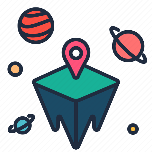 Metaverse, land, building, vr, ar, universe, virtual icon - Download on Iconfinder