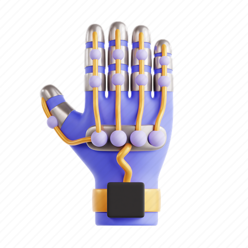 Wired, glove, 3d icon, 3d illustration, 3d render, wired glove, simulation icon - Download on Iconfinder