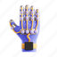 wired, glove, 3d icon, 3d illustration, 3d render, wired glove, simulation, augmented reality, virtual reality 