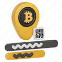 crypto, address, qr, code, qr code, bitcoin, currency, metaverse, wallet 