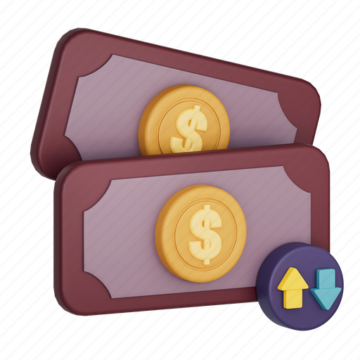 Crypto, bitcoin, currency, dollar, bank, cryptocurrency, cash 3D illustration - Download on Iconfinder
