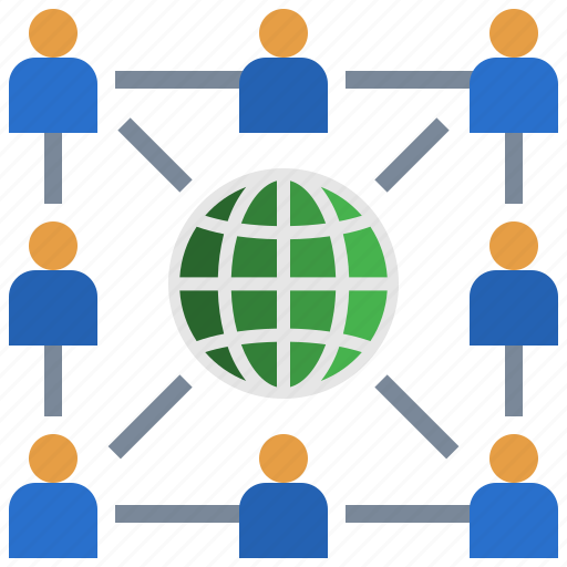 Connection, network, community, social, worldwide, globalization icon - Download on Iconfinder