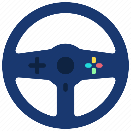 Steering, wheel, controller, meta, racing, game icon - Download on Iconfinder