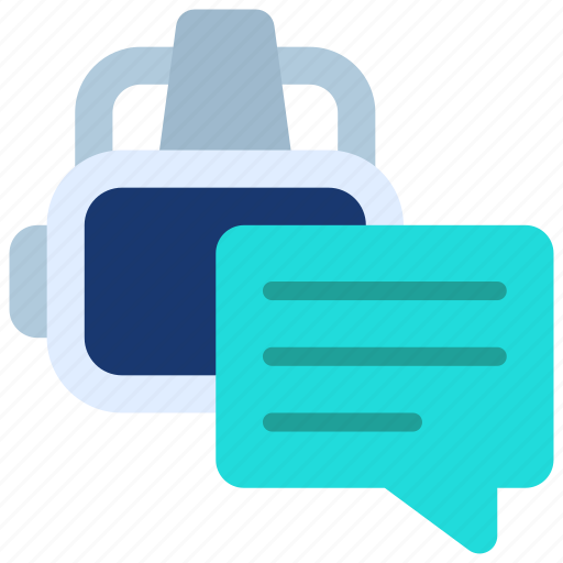 Vr, chat, meta, conversation, messages icon - Download on Iconfinder