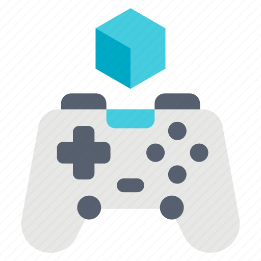 Gaming, crypto, cryptocurrency, game, controller, vr, virtual icon - Download on Iconfinder