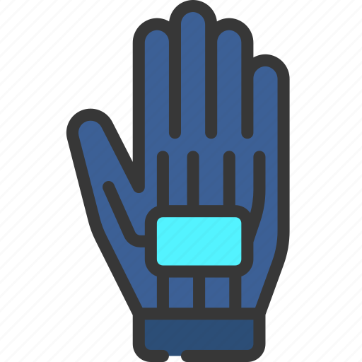 Vr, glove, meta, virtual, reality, clothing icon - Download on Iconfinder