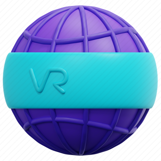 Virtual, reality, world, global, vr, meta, metaverse 3D illustration - Download on Iconfinder