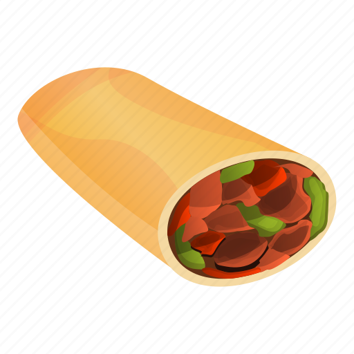 Burrito, dinner, food, hand, lunch, mexican icon - Download on Iconfinder