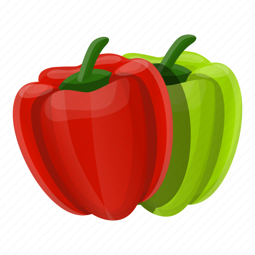 Food, green, kitchen, nature, paprika, red icon - Download on Iconfinder
