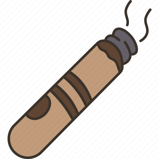 Cigar, tobacco, nicotine, smoking, addiction icon - Download on Iconfinder