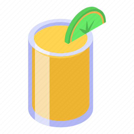 Border, business, cartoon, glass, isometric, party, tequila icon - Download on Iconfinder