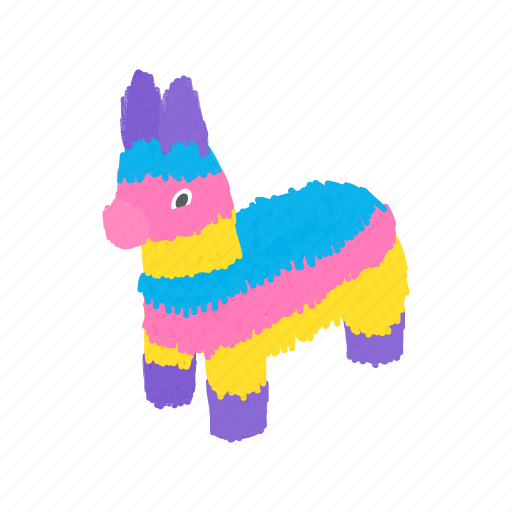 Animal, donkey, drawing, horse, isometric, mexico, mule icon - Download on Iconfinder