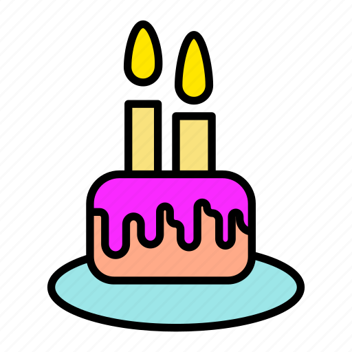 Birthday, cake, culinary, food, kitchen, party, restaurant icon - Download on Iconfinder