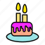 birthday, cake, culinary, food, kitchen, party, restaurant 