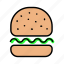 burger, culinary, fast, food, kitchen, meal, restaurant 