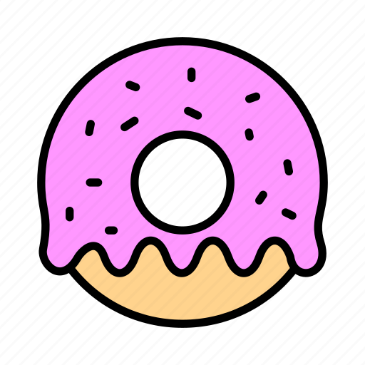 Culinary, dessert, donut, food, kitchen, restaurant, sweet icon - Download on Iconfinder