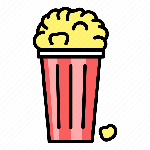 Cinema, culinary, food, meal, movie, popcorn, restaurant icon - Download on Iconfinder