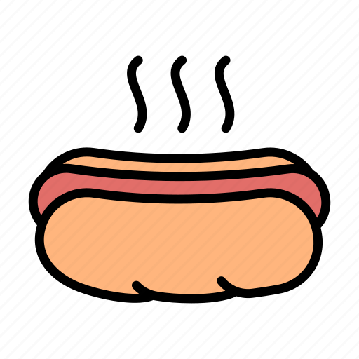 Culinary, food, hotdog, kitchen, meal, restaurant, sausage icon - Download on Iconfinder
