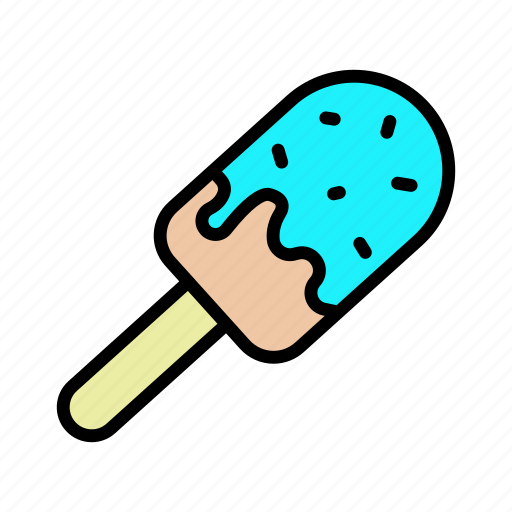 Cold, cream, dessert, food, ice, restaurant, stick icon - Download on Iconfinder