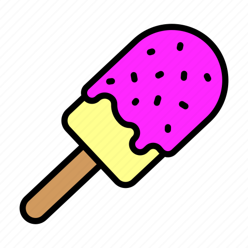Cream, dessert, food, ice, kids, meal, stick icon - Download on Iconfinder