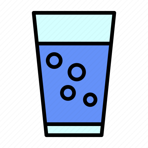 Beverage, drink, food, glass, health, restaurant, water icon - Download on Iconfinder