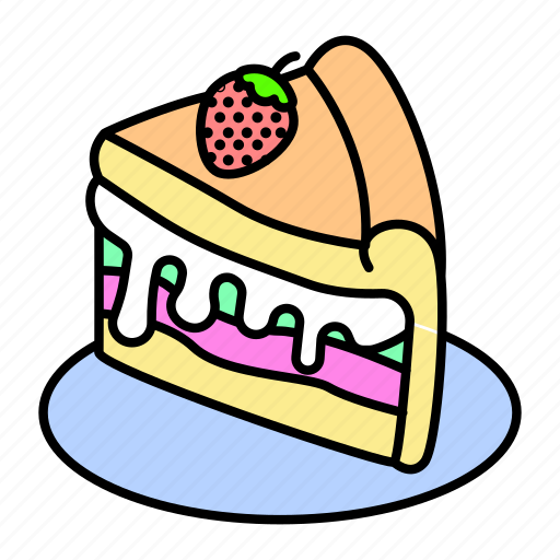 Cake, culinary, food, kitchen, meal, piece, restaurant icon - Download on Iconfinder