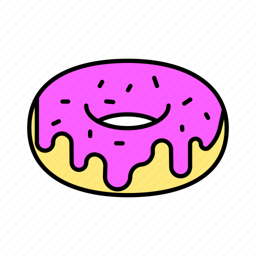 Culinary, donut, food, kids, kitchen, restaurant, sweet icon - Download on Iconfinder
