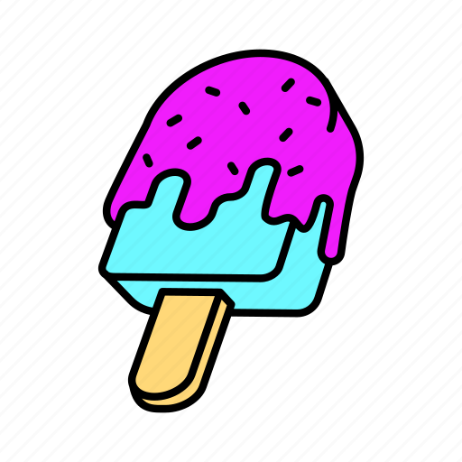 Cream, culinary, food, ice, kitchen, restaurant, stick icon - Download on Iconfinder