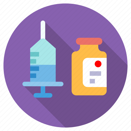 Vaccine, medical, disposable, hospital, syringe, health, medicine icon - Download on Iconfinder