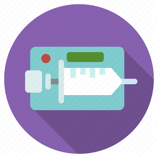 Infusion, medical, hospital, syringe, health, pump, medicine icon - Download on Iconfinder