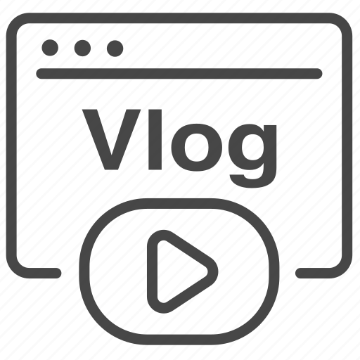 Influencers, multimedia, video, vlog, vlogger, vlogging icon - Download on Iconfinder