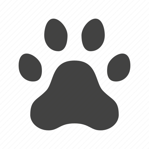 Dog, paw, pet, print, track icon - Download on Iconfinder