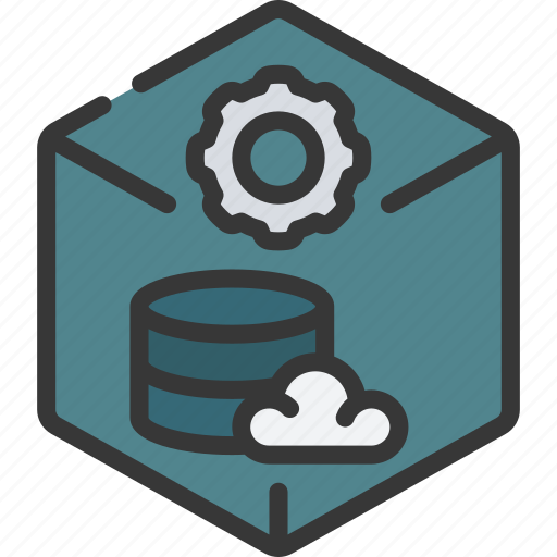 Cloud, data, database, cog icon - Download on Iconfinder