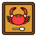 crab, eat, food, hairy crab, restaurant