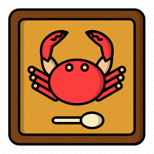 Crab, eat, food, hairy crab, restaurant icon - Download on Iconfinder